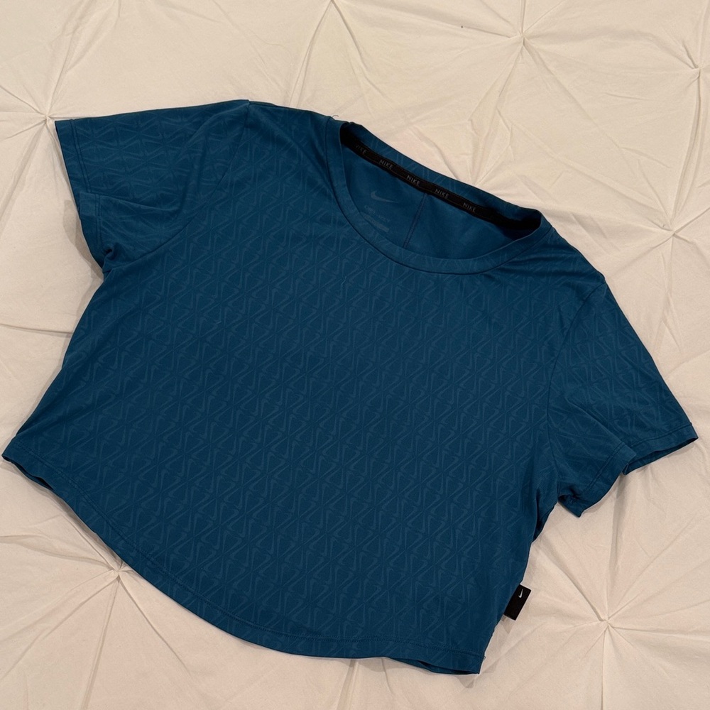 Nike Teal Crop Top